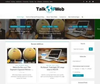 Talkofweb.com(Talk Of Web) Screenshot