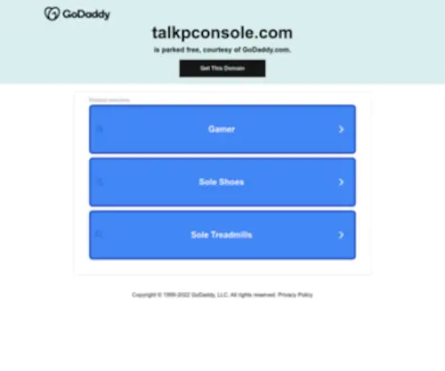 Talkpconsole.com(Talkpconsole) Screenshot