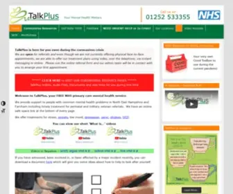 Talkplus.org.uk(Free NHS CBT) Screenshot