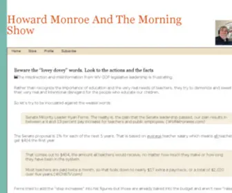 Talkradio1370.com(Howard Monroe And The Morning Show) Screenshot