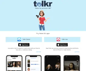 Talkrapp.com(Talkr) Screenshot