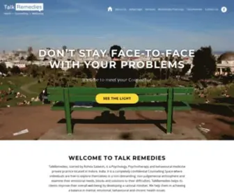 Talkremedies.com(Talk Remedies) Screenshot