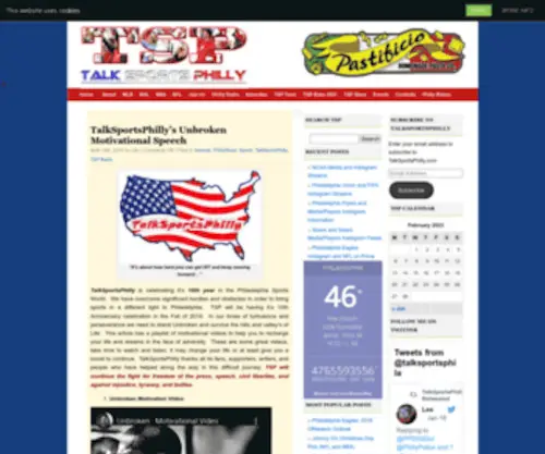 Talksportsphilly.com(Philly Sports) Screenshot
