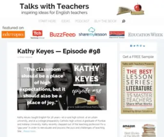 Talkswithteachers.com(Talks with Teachers) Screenshot