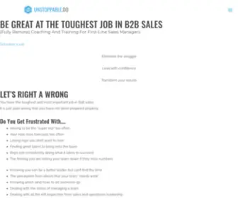 Talktoandy.com(Growth for sales leaders through training and coaching) Screenshot