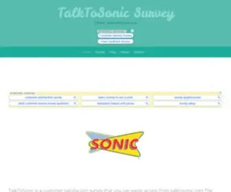 Talktosonic.onl(TalkToSonic) Screenshot