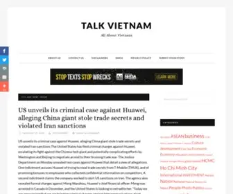 Talkvietnam.com(All About Vietnam) Screenshot