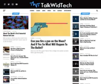 Talkwidtech.com(Talk WiD Tech) Screenshot