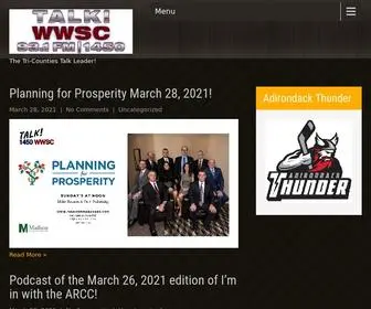 Talkwwsc.com(The Tri) Screenshot