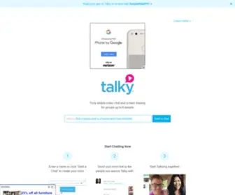 Talky.io(Talky) Screenshot