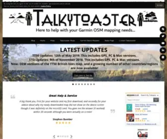 Talkytoaster.me.uk(Here to help with your garmin osm mapping needs…) Screenshot