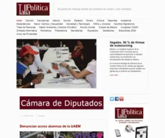 Tallapolitica.com.mx(Talla Politica) Screenshot