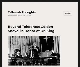 Tallawahthoughts.co(A Jamerican's Take on Pop Culture) Screenshot