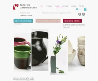 Tallerceramicagres.com(Taller P) Screenshot