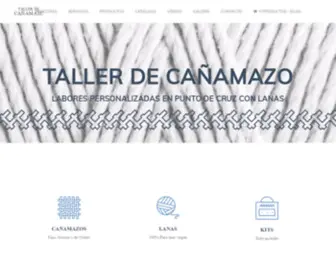 Tallerdecanamazo.com(Taller de cañamazo) Screenshot