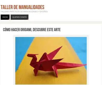 Tallerdemanualidades.com(Taller de Manualidades) Screenshot