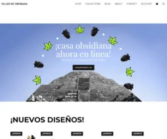 Tallerdeobsidiana.com(Taller de obsidiana) Screenshot