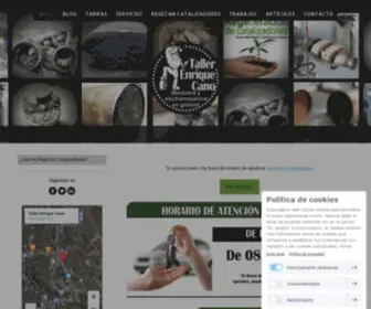 Tallerenriquecano.com(Taller Enrique Cano) Screenshot