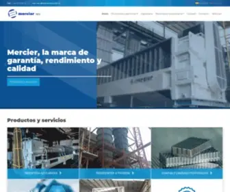 Talleresmercier.es(Talleres Mercier) Screenshot