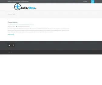 Tallerlibre.net(Tallerlibre) Screenshot