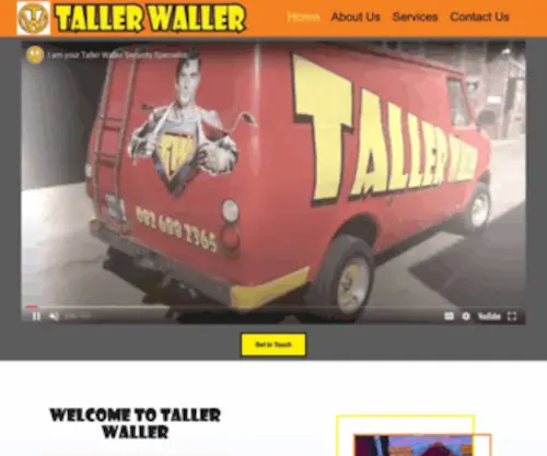 Tallerwaller.co.za(Taller Waller) Screenshot