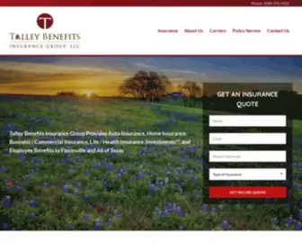 Talleybenefits.com(Floresville Auto) Screenshot