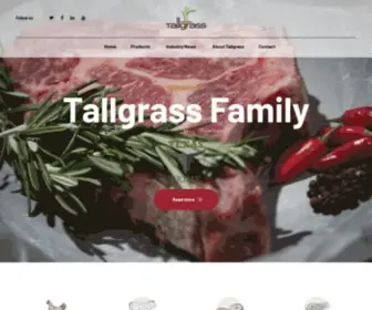 Tallgrassbeef.com(Natural & Organic) Screenshot