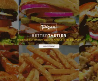 Tallgrassburgers.com(Tallgrass Burger) Screenshot