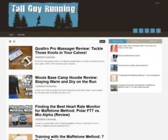 Tallguyrunning.com(Tall Guy Running) Screenshot