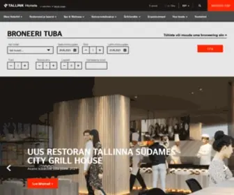 Tallinkhotels.com(Tallink Hotels) Screenshot
