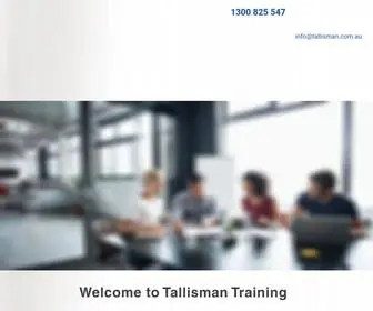 Tallisman.com.au(Home) Screenshot