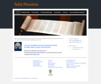 Tallitministries.com(Tallit Ministries) Screenshot