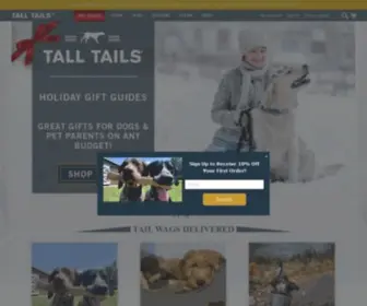Talltailsdog.com(Dog Bedding) Screenshot