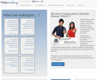 Tallyacademy.biz(Tally Academy) Screenshot