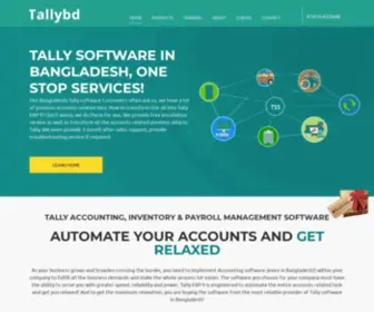 Tallybd.com(Tally Software in Bangladesh) Screenshot