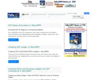 Tallyerp9Book.com(Learn Tally.ERP9) Screenshot