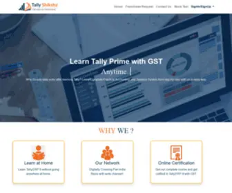 Tallyshiksha.com(Tally Shiksha) Screenshot