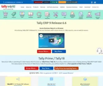 Tallyworld.com("Download Tally ERP 9 Single & Multi User) Screenshot