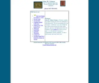 Talmanstamps.com(John H) Screenshot