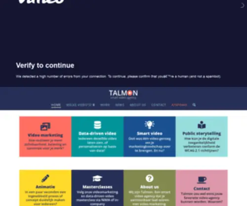 Talmon.nl(WordPress) Screenshot