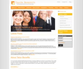 Talon-Benefits.com(Colorado Group Health Plans & Benefits) Screenshot