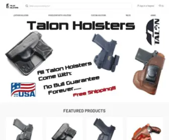 Talonholsters.com(Talon Holsters) Screenshot