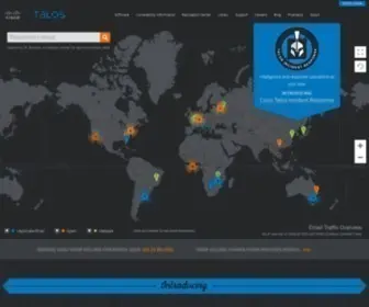 Talosintelligence.com(Cisco Talos Intelligence Group) Screenshot