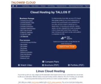 Talosweb.com(Our handy collection of web accelerators will boost your web) Screenshot