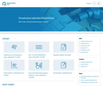 Talotekniikkainfo.fi(Talotekniikkainfo) Screenshot