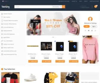 Talotsing.com(Magento) Screenshot