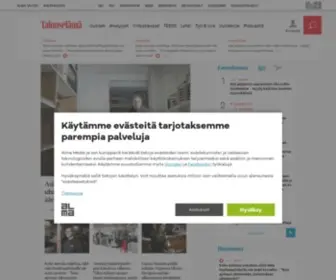 Talouselama.fi(Talouselämä kertoo päivän olennaisimmat talousuutiset analysoiden ja taustoittaen) Screenshot