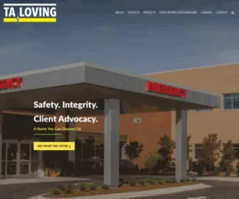 Taloving.com(T. A. Loving Company) Screenshot