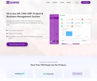 Talowork.com(Home) Screenshot
