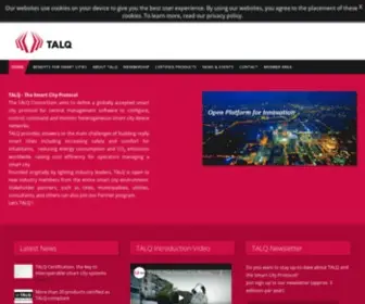 Talq-Consortium.org(Talq) Screenshot